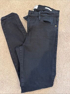 Frame Denim Black Skinny Jeans